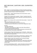 MIST 2090 EXAM 1 QUESTIONS 2026 GUARANTEED PASS