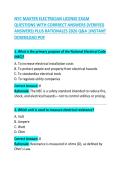 NYC Master Electrician License Exam&colon; Practice Questions with Correct Answers