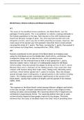 WGU D266 TASK 2 - THE BLACK DEATH AND 1918 INFLUENZA PANDEMIC ANALYSIS &vert; 2026 UPDATE &vert; 100&percnt; CORRECT