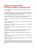 Systems Security Certified Practitioner &lpar;SSCP&rpar; - Exam Answered