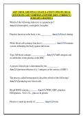A&P 2 BIOL 2402 FINAL EXAM &lpar;LATEST UPDATE&rpar; REAL  QUESTIONS AND VERIFIED ANSWERS &vert;100&percnt; CORRECT &vert;  ALREADY GRADED A