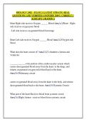 BIOLOGY 2402 - EXAM 2 &lpar;LATEST UPDATE&rpar; REAL  QUESTIONS AND VERIFIED ANSWERS &vert;100&percnt; CORRECT &vert;  ALREADY GRADED A