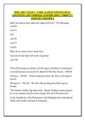 BIOL 2402 - EXAM 1 - UMSL &lpar;LATEST UPDATE&rpar; REAL  QUESTIONS AND VERIFIED ANSWERS &vert;100&percnt; CORRECT &vert;  ALREADY GRADED A