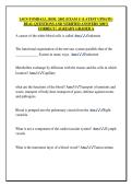 LSCS-TOMBALL&comma; BIOL 2402 &lpar;EXAM 1&rpar; &lpar;LATEST UPDATE&rpar;  REAL QUESTIONS AND VERIFIED ANSWERS &vert;100&percnt;  CORRECT &vert; ALREADY GRADED A 
