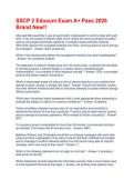 SSCP 2 Edusum Exam A&plus; Pass 2026 Brand New&excl;&excl;