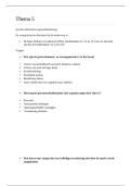 Thema 5&colon; Economie van de Sociale Zekerheid en de Gezondheidszorg &lpar;HC &plus; WG Uitwerkingen&rpar;Gezondheidszorg