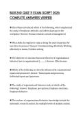 BUSI 240 QUIZ 11 EXAM SCRIPT 2026 COMPLETE ANSWERS VERIFIED