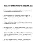 BUSI 300 COMPREHENSIVE STUDY GUIDE 2026