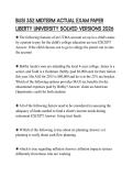 BUSI 352 MIDTERM ACTUAL EXAM PAPER LIBERTY UNIVERSITY SOLVED VERSIONS 2026