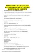 AMERICAN ALLIED HEALTH EKG TECHNICIAN CERTIFICATION EXAM QUESTIONS AND ANSWERS&period;pdf