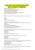 EKG PRACTICE EXAM QUESTIONS WITH CORRECT ANSWERS