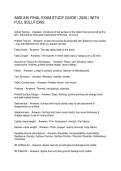 AMD 245 FINAL EXAM STUDY GUIDE 2026 WITH FULL SOLUTIONS