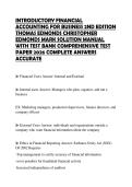 INTRODUCTORY FINANCIAL ACCOUNTING FOR BUSINESS 2ND EDITION THOMAS EDMONDS CHRISTOPHER EDMONDS MARK SOLUTION MANUAL WITH TEST BANK COMPREHENSIVE TEST PAPER 2026 COMPLETE ANSWERS ACCURATE