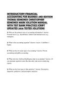 INTRODUCTORY FINANCIAL ACCOUNTING FOR BUSINESS 2ND EDITION THOMAS EDMONDS CHRISTOPHER EDMONDS MARK SOLUTION MANUAL WITH TEST BANK PRACTICE SCRIPT UPDATED 2026 TESTED SOLUTIONS