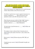 BIOL 2402 FINAL REVIEW  &lpar;LATEST  UPDATE&rpar; REAL  QUESTIONS AND VERIFIED ANSWERS  &vert;100&percnt; CORRECT &vert;  ALREADY GRADED A