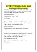 BIOL 2402- COMPREHENSIVE FINAL EXAM &lpar;LATEST  UPDATE&rpar; REAL QUESTIONS AND VERIFIED ANSWERS  &vert;100&percnt; CORRECT &vert; ALREADY GRADED A