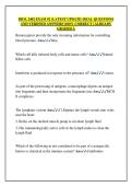 BIOL 2402 EXAM &num;2 &lpar;LATEST UPDATE&rpar; REAL QUESTIONS  AND VERIFIED ANSWERS &vert;100&percnt; CORRECT &vert; ALREADY  GRADED A