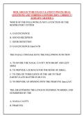 BIOL 2402 LECTURE EXAM 3 &lpar;LATEST UPDATE&rpar; REAL  QUESTIONS AND VERIFIED ANSWERS &vert;100&percnt; CORRECT &vert;  ALREADY GRADED A