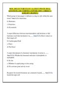 BIOL 2402 LECTURE EXAM 1 &lpar;LATEST UPDATE&rpar; REAL  QUESTIONS AND VERIFIED ANSWERS &vert;100&percnt; CORRECT &vert;  ALREADY GRADED A