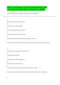 BIO 314 Exam 3 Test Questions and All Correct&sol;Verified Answers 2026&period;