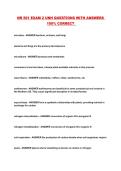 NR 501 EXAM 2 UNH QUESTIONS WITH ANSWERS 100&percnt; CORRECT 