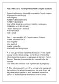 Nur 3490 Exam 2 - Set 2 Questions With Complete Solutions