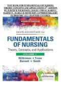 Fundamentals of Nursing&colon; Theory&comma; Concepts&comma; and Applications &lpar;4th Edition&rpar; &ndash; Complete Test Bank All Chapters Covered