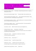 Principles of Financial and Managerial Accounting - D196 WGU Test Questions and Correct Answers 2025-2026 Updated&period;
