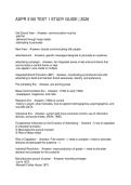 ADPR 3100 TEST 1 STUDY GUIDE 2026