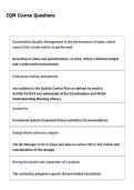CQM Course Questions   2026-2027 