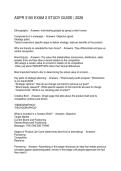 ADPR 3100 EXAM 2 STUDY GUIDE 2026
