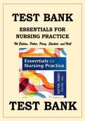 Complete Test Bank for Essentials for Nursing Practice&comma; 9th Edition by Potter&comma; Perry&comma; Stockert&comma; Hall &lpar;All Chapters &plus; Rationales&rpar;