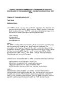 Complete Test Bank for Lehne&rsquo;s Pharmacotherapeutics for Advanced Practice Nurses and Physician Assistants 3rd Edition &lpar;2026&sol;2027&rpar; &ndash; All-Chapter NCLEX&reg;-Style Questions with Verified Answers&comma; Detailed Rationales & Advanced Pharmacotherapy Exam Prep &lpar;Rosenth