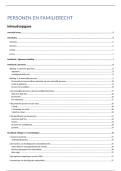 samenvatting Personen en familierecht &lpar;14&sol;20&rpar;