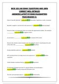 BIOD 103 LAB EXAM&vert;QUESTIONS AND 100&percnt; CORRECT WELL DETAILED ANSWERS&vert;LATEST UPDATE&excl;&excl;&excl;&excl;2026&vert;GUARANTEED PASS&vert;GRADED A&plus;&vert;VERIFIED