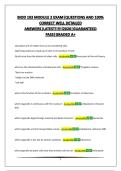 BIOD 103 MODULE 2 EXAM&vert;QUESTIONS AND 100&percnt; CORRECT WELL DETAILED ANSWERS&vert;LATEST UPDATE&excl;&excl;&excl;&excl;2026&vert;GUARANTEED PASS&vert;GRADED A&plus;&vert;VERIFIED