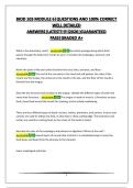 BIOD 103 MODULE 6 &vert;QUESTIONS AND 100&percnt; CORRECT WELL DETAILED ANSWERS&vert;LATEST UPDATE&excl;&excl;&excl;&excl;2026&vert;GUARANTEED PASS&vert;GRADED A&plus;&vert;VERIFIED