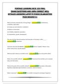 PORTAGE LEARNING BIOD 103 EXAM BUNDLE &vert;QUESTIONS AND 100&percnt; CORRECT WELL DETAILED ANSWERS&vert;LATEST UPDATE&excl;&excl;&excl;&excl;2026&vert;GUARANTEED PASS&vert;GRADED A&plus;&vert;VERIFIED