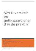 S29- Diversiteit en gelijkwaardigheid in de praktijk behaald met een 10
