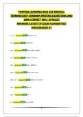 PORTAGE LEARNING BIOD 103 MEDICAL TERMINOLOGY PREFIXES&vert;QUESTIONS AND 100&percnt; CORRECT WELL DETAILED ANSWERS&vert;LATEST UPDATE&excl;&excl;&excl;&excl;2026&vert;GUARANTEED PASS&vert;GRADED A&plus;&vert;VERIFIED