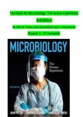 Test Bank for Microbiology&colon; The Human Experience&comma; 1st Edition by John W&period; Foster&comma; Zarrintaj Aliabadi & Joan L&period; Slonczewski &mdash; Complete Chapter Questions with Answers &lpar;2026 Edition&comma; ISBN 9780393906097&rpar;