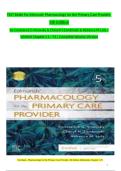 Test Bank for Pharmacology for the Primary Care Provider&comma; 4th Edition by Marilyn Winterton Edmunds & Maren Stewart Mayhew &mdash; Complete Chapter Questions & Verified Answers &lpar;2026 Edition&comma; ISBN 9780323087902&rpar;