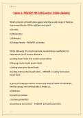 Exam 1&colon; NR228&sol; NR 228 &lpar;Latest  2026 Update&rpar; 