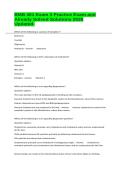 BMB 401 Exam 3 Practice Exam and Already Solved Solutions 2026 Updated&period;