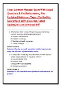 Texas Contract Manager Exam With Actual Questions & Verified Answers&comma; Plus Explained Rationales&sol;Expert Verified For Guaranteed 100&percnt; Pass 2026&sol;Latest Update&sol;Instant Download Pdf