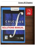 Student Solutions Manual &ndash; Calculus&colon; Early Transcendentals&comma; 9th Edition &lpar;2021&rpar; by James Stewart