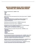 BIO 2215 MICROBIO EXAM 3 WITH COMPLETE SOLUTIONS 100&percnt; VERIFIED 2026 UPDATE&excl;&excl;