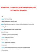 MILLWRIGHT TEST &num;3 2026 COMPLETE QUESTIONS AND 100&percnt; VERIFIED ANSWERS LATEST VERSION &lpar;PASS GUARANTEE&rpar;
