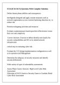 IC34 &lpar;IC34 IACS&rpar; Questions With Complete Solutions