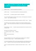 QMAP Course Study Guide Questions with Actual Detailed Answers 2026 Updated&period;